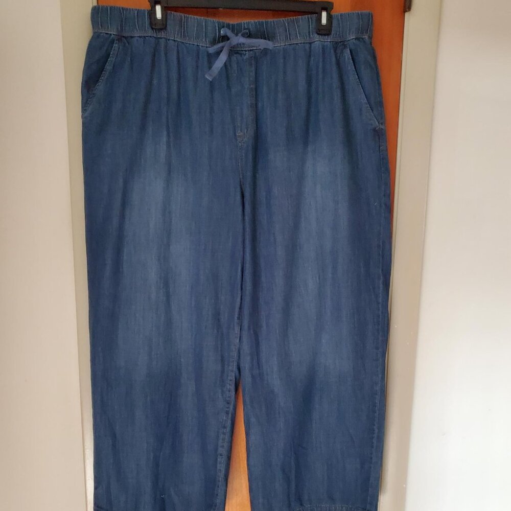 Nine West Wide Leg Jean - Women's 2X